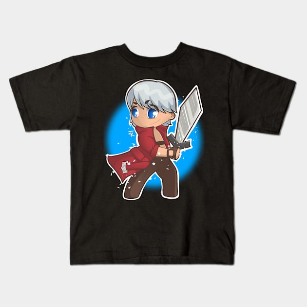 Chibi Dante Kids T-Shirt by EnmoreZ